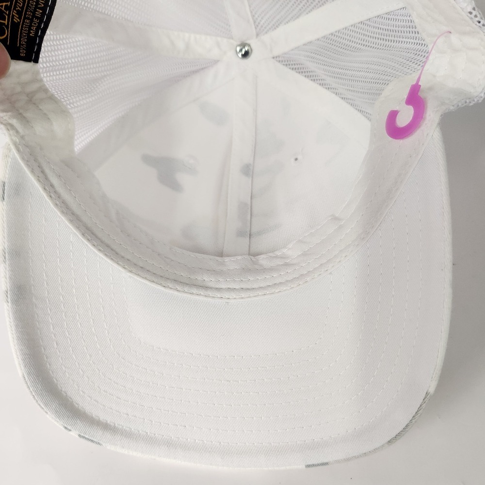 ONE Always Training Hat Cap Snap Back White Gray Camo Mesh Trucker Graphic Mens - Picture 7 of 10